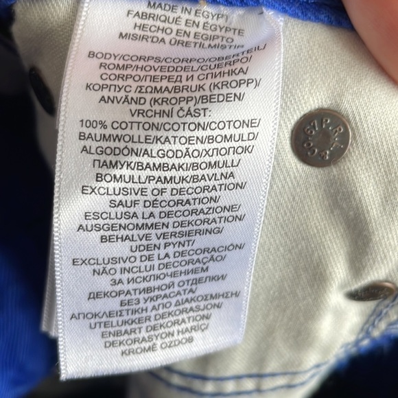 POLO Ralph Lauren Girls size 16 Denim Shorts - Picture 7 of 7